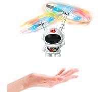 Tcvents Mini Robot Flying Ball Hand Operated Drones with LED Light for Kids Boys Indoor Outdoor Games, 6 7 8 9+ Year Old Boys Girls Birthday Gift