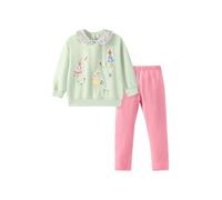 TCWWBB Girls Clothes Set Kids Outfits Toddler Cute Unicorn Butterfly Bunny Print Cotton long Sleeve jumper Sweatshirt Tops and Leggings Pants 2 Piece Clothing Set Age 1-10 Years Old
