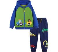 TCWWBB Kids Halloween Clothes Sets Pumpkin Bat Outfits Boys Girls Long Sleeve Jumper Sweatshirt&Pants Jogger Clothing Set Baby 2 Pieces Crewneck Cotton Outfits Set Age 1-7 Years Old