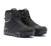 TCX CLIMATREK SURROUND GTX WATERPROOF BLACK WHITE MOTORCYCLE BIKE ANKLE BOOT