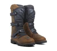 TCX Drifter Motorcycle Motorbike Off Road Waterproof Leather Boots Brown