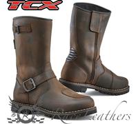 Motorcycle Boots TCX FUEL WP DARK-BROWN