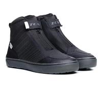 TCX Ikasu 2 WP Black White Leather Motorcycle Shoes CE Approved