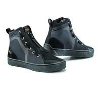 TCX IKASU LADY WP WATERPROOF BLACK REFLEX URBAN LADIES MOTORCYCLE SHORT BOOTS