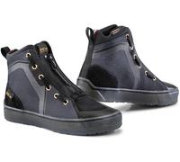 TCX Ikasu Waterproof Ladies Motorcycle Shoes, black-silver, size 41 for Women