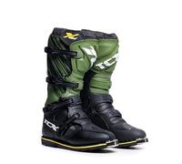 Motorcycle Boots TCX X-BLAST BLACK/GREEN/YELLOW