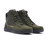 TCX MOOD 2 GORETEX WATERPROOF GREEN BLACK YELLOW MOTORCYCLE MOTORBIKE ANKLE BOOT