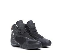 TCX - R04D Lady Air, Women's Motorcycle Shoes, Breathable and Versatile, Mesh Upper with Hot-Melt Coating, Laces and Velcro Closure, Black/White