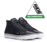 TCX STREET 3 WP BLACK WHITE UNISEX WATERPROOF URBAN SHORT MOTORCYCLE BIKE BOOTS