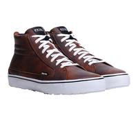 TCX Street 3 WP Motorcycle Motorbike Urban Textile Boots - Brown / White