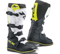 TCX X-Blast Motocross Boots, black-white-yellow, size 39 for Men