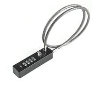 Tcyoatoa TCY-Lock-01 Zahlenkabelschloss Cable Lock, Black, 1 Pack
