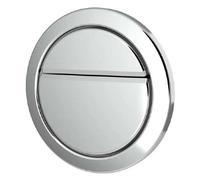 TD 73.5mm Dual Flush Push Button for Thomas Dudley - Chrome Replacement for 327732