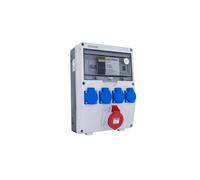 TD-S/FI 16A/5P 4x230V FR Distribution Board Button DV-1482-F