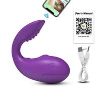 (TD042-APP-PU-JIT) Sex Toys Bluetooth Female Vibrator Egg APP Control G Spot Stimulator Dildo Vibrating Vagina Balls Adult Goods for Women Panties