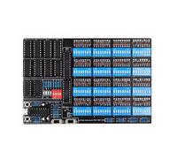 TD4 CPU DIY Kit, 4-Bit Processor DIY Kit with 74 Series ICS, Open Source Computer Learning Set, Diodes, Resistors, Chip Socket, LEDs and Micro USB (Soldered PCB Board)