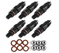 TD42 TD42T 6PCS New Diesel Fuel Injectors Nozzles Set Replacement Compaitble for Nissan Patrol GU Y61 Car Engine Repair Accessories Parts