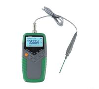 Td8620 Digital Gauss Meter Handheld Device for Measuring Magnetic Fields with Long Hall Probe 0 to 2400 m Range G and Mt Units Illuminated Display Max Memory for Workshop and Laboratory Use