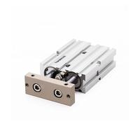 TDA10/16/20/25/32mm Bore 10/20/30/40/50/60/70/75/80/100/125/150mm Stroke Aluminum Alloy Air Pneuatic Cylinder Piston(Stroke 20mm,TDA25 (Bore 25mm))