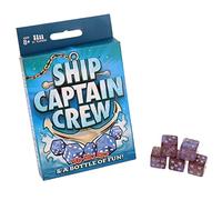 TDC Games Ship Captain Crew Dice Game, Great for Party Favors, Family and Travel Games, Dice Game for Adults