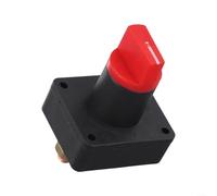 TDCuizent 12V 100A Battery Isolator Disconnect Switch Master Off Kill Power for Car RV Boat Marine Truck Van Camper Trailer ABS and Copper Red and Black