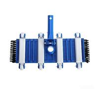 TDCuizent 14 Inch Swimming Pool Vacuum Head with Bottom Hair Suction for Efficient Debris Removal Lightweight Plastic Cleaner Tool for Standard Hoses for In-Ground Pools