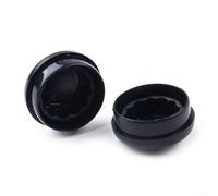 TDCuizent 2 Front Windshield Wiper Arm Nut Cap Cover Bolts for A1 A5 A7 A8 Q3 Q5 R8 RS3 RS5 Models, Black ABS Plastic, Direct Replacement, Fits 13mm Nuts