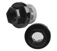 TDCuizent 2 Pack 7/8 UNF Inlet Strainer Screen Mesh Filter Stainless Steel Plastic Compatible With 390 395 495 595 For GMAX 3400 FinishPro LineLazer Airless Paint Sprayer High Temperature Resistant