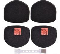 TDCuizent 2 Pack Replacement Foam Felt Filter Set for Shark UltraCyclone Pet Pro Plus Cordless Handheld Vacuum CH901 CH950 CH951 CH951C CH900WM, Washable Reusable Vacuum Filter Part XFTRCH900