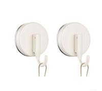 TDCuizent 2 Pack Suction Cup Wreath Hooks for Front Door