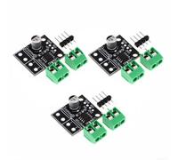 TDCuizent 3-Pack DRV8871 DC Motor Driver Module H-Bridge Controller For Brushed Motors For PWM Control 6.5V-45V 3.6A Safety Protection Breadboard-Friendly For Robotics DIY Prototyping