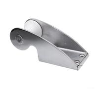 TDCuizent 316 Marine Stainless Steel Anchor Bracket Roller Chain Guide for Yacht Boat Accessories Mirror Polished Anti-Rust Single Wheel Assembly with Robust Construction(Style A)