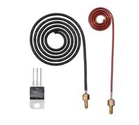 TDCuizent 3PCS Pulse Generator Coil Set with Transistor for DIY Electromagnetic Pulse Emitter High-Sensitivity Copper and Black Coils for Experimental and Educational Use