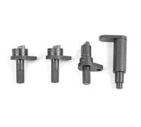 TDCuizent 4PCS Timing Belt Engine Adjustment Tool Set For SEAT For Skoda For Polo For Ibiza For Cordoba For Roomster For Fox 1.2L 6V Steel Alignment Kit Black Case Engine Maintenance Mechanics Repair
