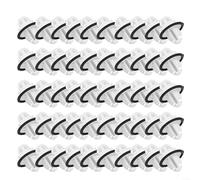TDCuizent 50 Pack Side Body Moulding Strip Trim Clips for Sprinter Mk3 Bumper Retaining Clips A9109910000 Plastic White Left Right Fitting Car Exterior Parts Installation Accessory