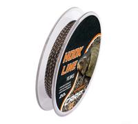 TDCuizent 8 Strand Fishing Line 20M PE Carp Leader Wire Strong Soft Supple Texture for Hook Tying Rigs Camouflage Green Brown Black 15LB 25LB 35LB Options(25LB Brown)