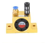 TDCuizent Aluminum Alloy Turbine Pneumatic Vibrator with Adjustable Amplitude and Frequency Industrial Air Powered Silent Vibrator for GT-10 for Vibrating Tables Filter Sieves Emptying Bulk