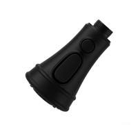 TDCuizent Black Pull Down Kitchen Faucet Spray Head Replacement 3-in-1 Shower Head with Spray and High Pressure Modes ABS Plastic Rust-Proof Sprayer for Standard G1/2 Threads Matte Black Finish