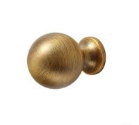 TDCuizent Bronze Round Cabinet Knobs Minimalist Zinc Alloy Drawer Pulls for Kitchen Bathroom Modern Classic Hardware Handles with Screws Included(7632 * 2)