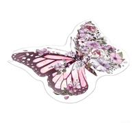 TDCuizent Colorful Butterfly Carpet 20cm Machine Washable(Butterfly C) | Machine washable fabric, easy care, high-traffic suitable, warm texture, living room accent