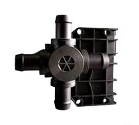 TDCuizent Coolant 4-Way Valve Actuator For Tesla Model S X 2012-2021 Heater Control Valve ABS OEM 6007370-00-B 6007370-00-F Black HVAC Replacement For Air Conditioner