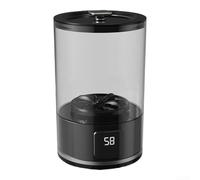 TDCuizent Cordless for MINI Washing Machine with Rechargeable 3000mAh Compact Portable Laundry Cleaner for Underwear and Small Clothes 1L Capacity 15W Motor at 15000 RPM(Black)