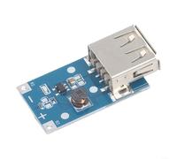 TDCuizent DC DC Boost Module 0.9V to 5V 600mA Step Up Circuit Board with USB Female Output and Status Indicator for DIY Electronics Power Banks Hand-Cranked Generators Blue