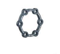TDCuizent Electric Scooter Bike Disc Brake Spacer 6 Hole 44mm Hub Adapter 2mm to 5mm 6061 Aluminum Alloy Machined Mounting Shim for and Scooter Brake System Upgrade(5mm)