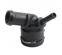 TDCuizent Engine Coolant Flange Pipe Hose Coupling Connector for Skoda Seat Direct Replacement Part 5Q0122291BB 5QD122291AB Rubber Cooling System Component