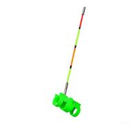 TDCuizent Fishing Float Bite Indicator with Luminous Signal and Automatic Alarm High Sensitivity Spring for Shore Casting Rod Raft Fishing Install Silicone Coil Grip Green(A)