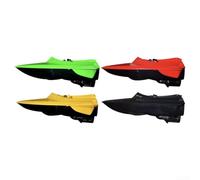 TDCuizent Fishing Remote Control Boat with Auto Navigation and Cruise Control 500g Load Capacity RC Bait Boat for Carp Fishing Dual Motor Silent Drive with LED Light and Grass Guard(Yellow)