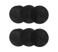 TDCuizent for Neakasa Replacement Sponge Filter for Neapot P1 Pro Pet Vacuum Suction Grooming Kit Washable Allergen Filter for Pet Hair Collection Black(6 PCS)