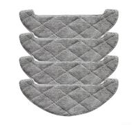 TDCuizent For Tuvio TR04MLBB Robot Vacuum Mop Cloths Microfiber Replacement Pads for Efficient Floor Cleaning Sturdy Washable Mopping Accessories for Pets(4 PACK)