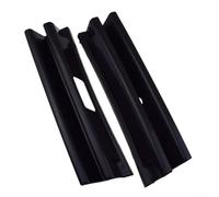 TDCuizent Front Bumper Tow Hook Cover Pair for Mercedes S-Class W140 1995-1998 ABS Black Replacement Cap for OEM 1408850926 1408851026 Exterior Accessories